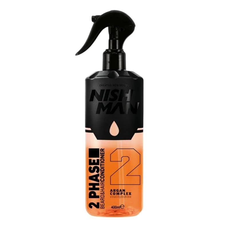 Acondicionador Bifásico Nishman Argan Complex #2 400ml - unidad