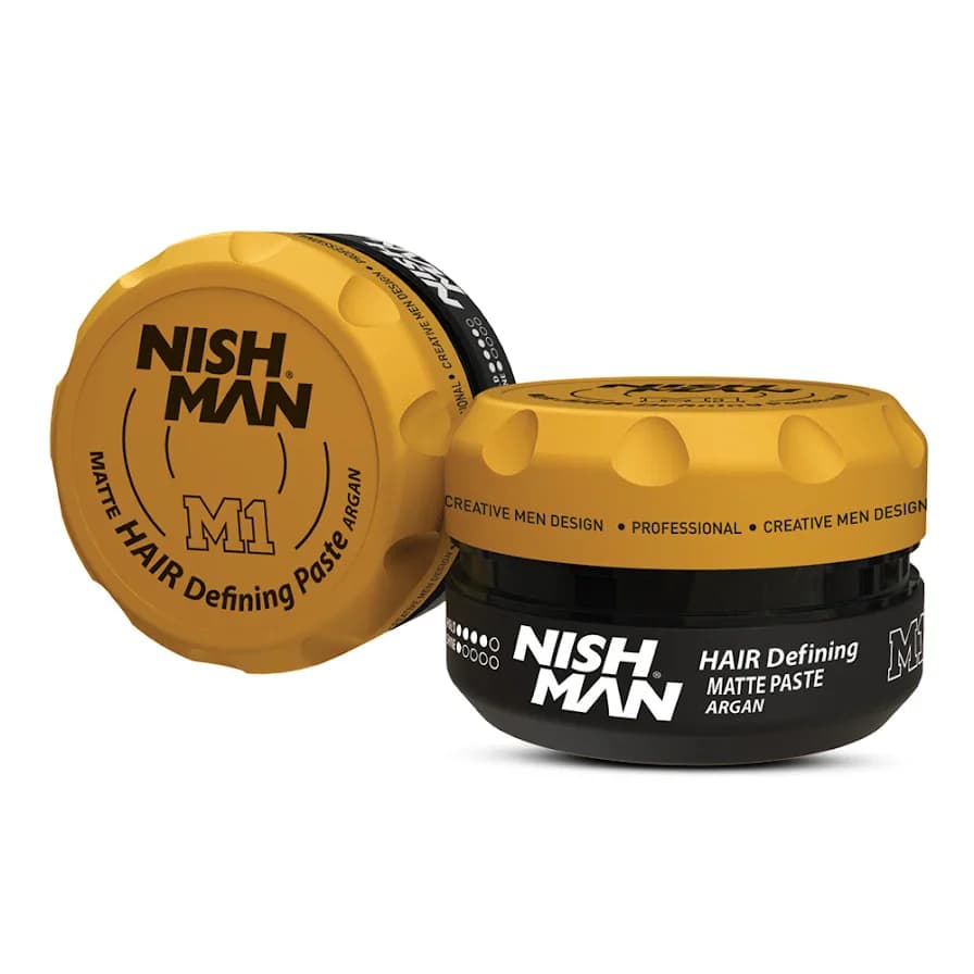 Cera Matte Nishman M1 Pasta de Argán 100ml - unidad