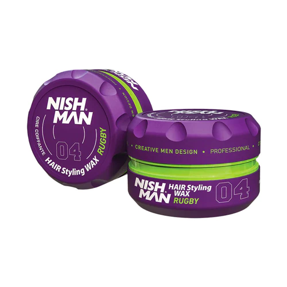 Cera Nish Man 04 Rugby 150ml – Fijación extrema y brillo impecable - unidad