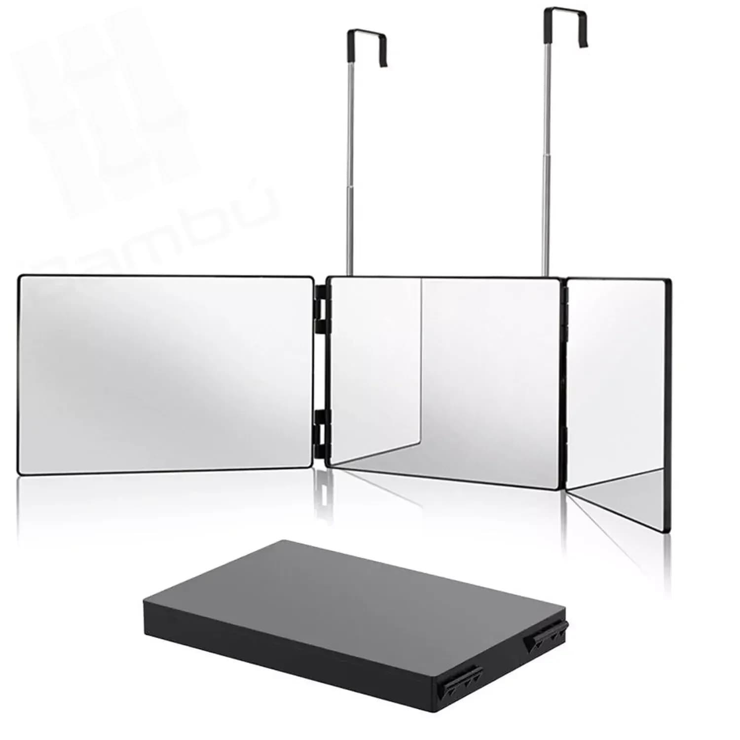 Espejo Triple para Autocorte: Refleja tu Estilo con Precisión - Estándar