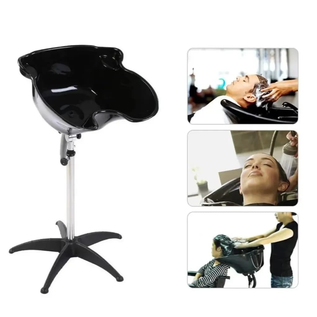 Lavapelo Portátil Regulable: Ideal para Peluquería y Barbería - Estándar