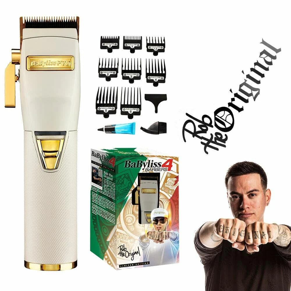 Máquina cortapelo BabylissPRO WhiteFX - Influencer Collection - Estándar