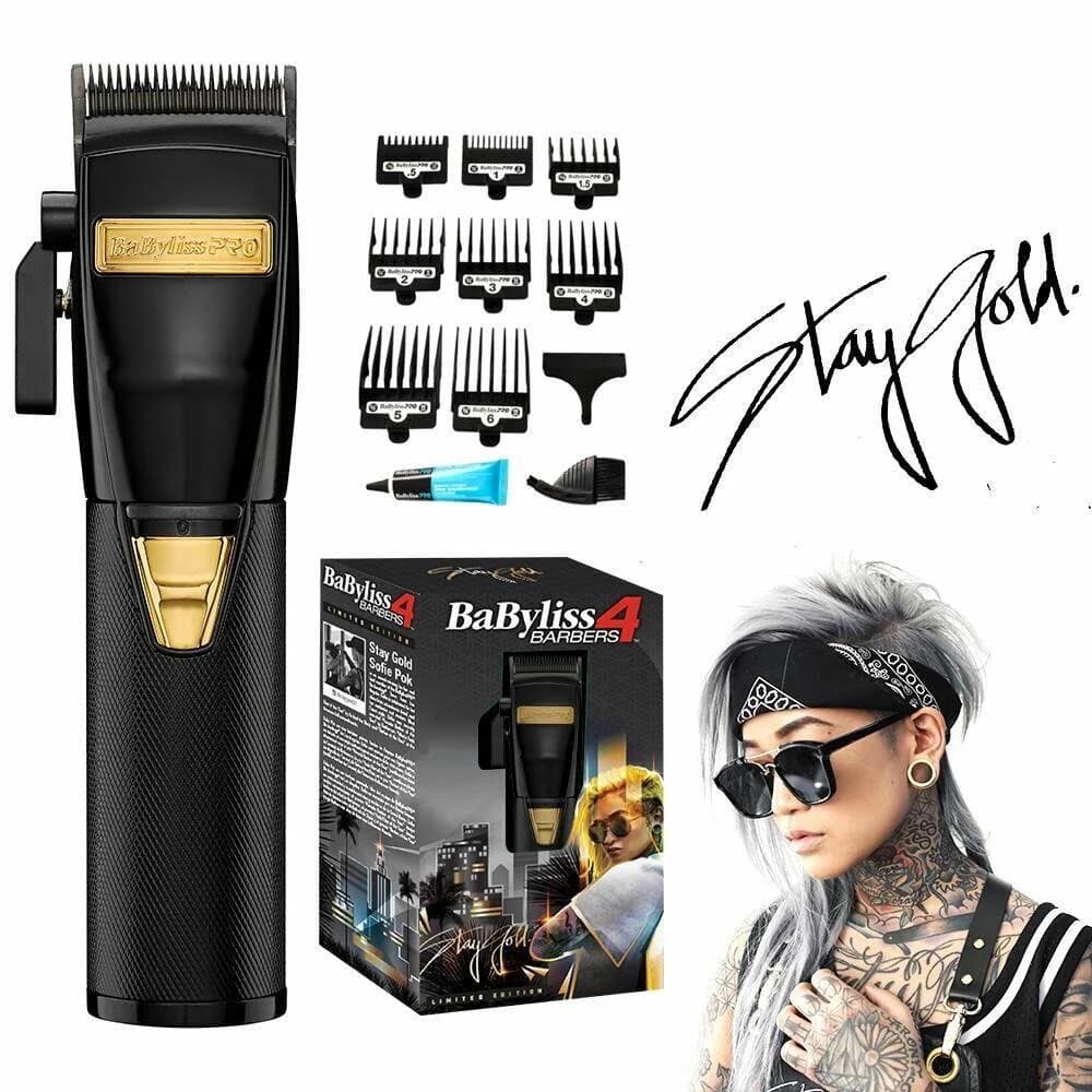 Máquina cortapelos BabylissPRO BlackFX - Influencer Collection - Estándar