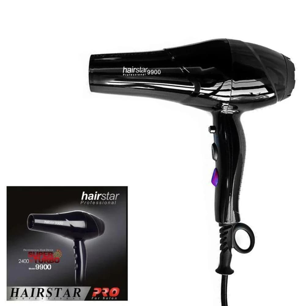 Secador Profesional Hairstar 9900 Turbo 2400W - Estándar