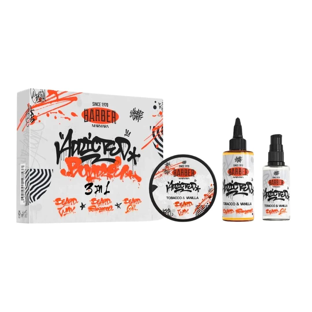 Set de Barba Marmara Aceite, Shampoo y Cera TOB&VAIN - unidad