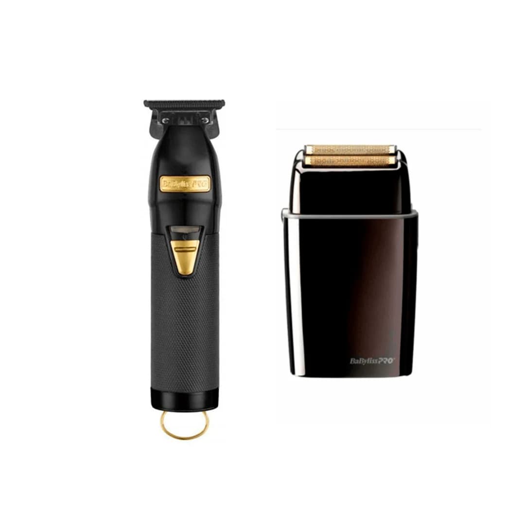 Set Trimmer+Shaver BabylissPRO - Negro - Estándar