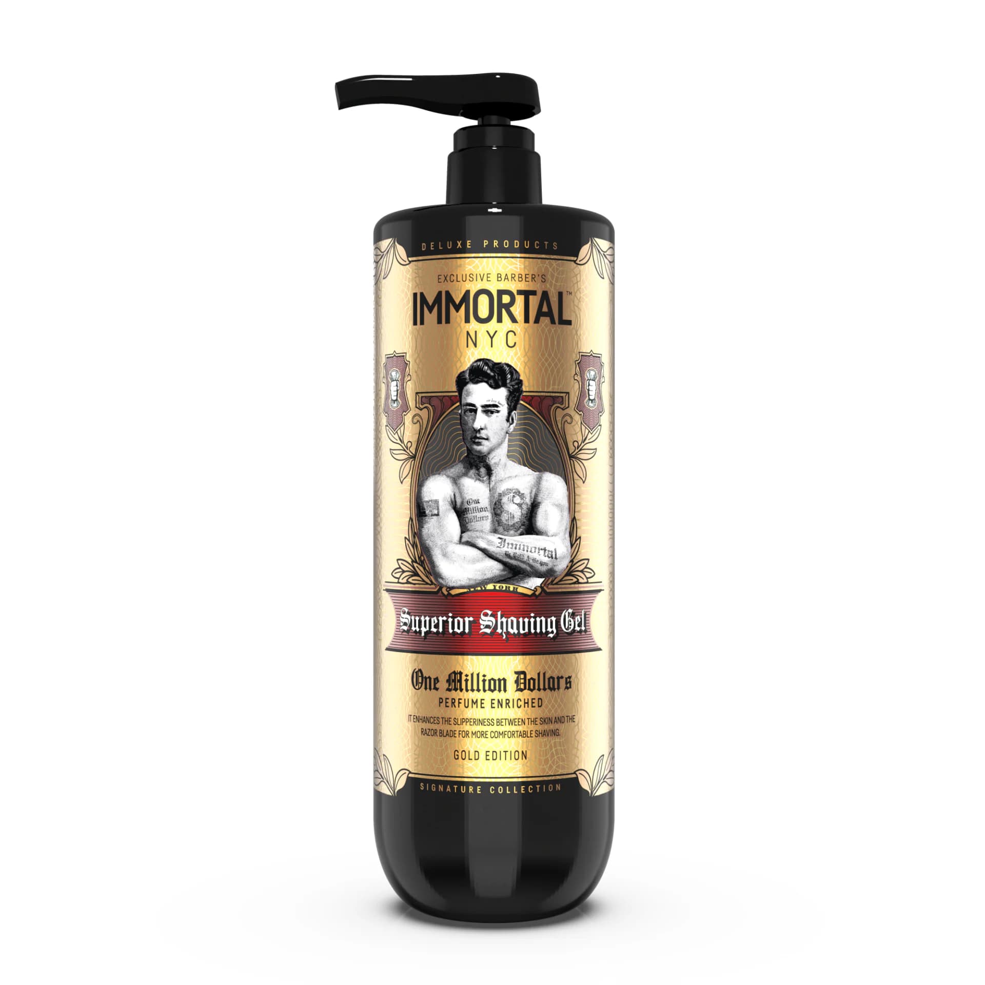 Shaving Gel One Million Dollars Immortal Infuse 1000ml - Estándar